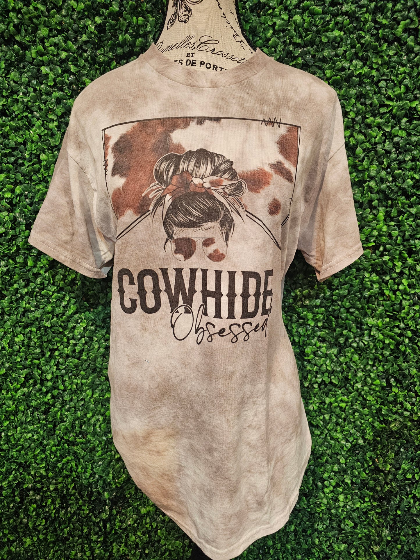 COWHIDE OBSESSED SIZE Medium