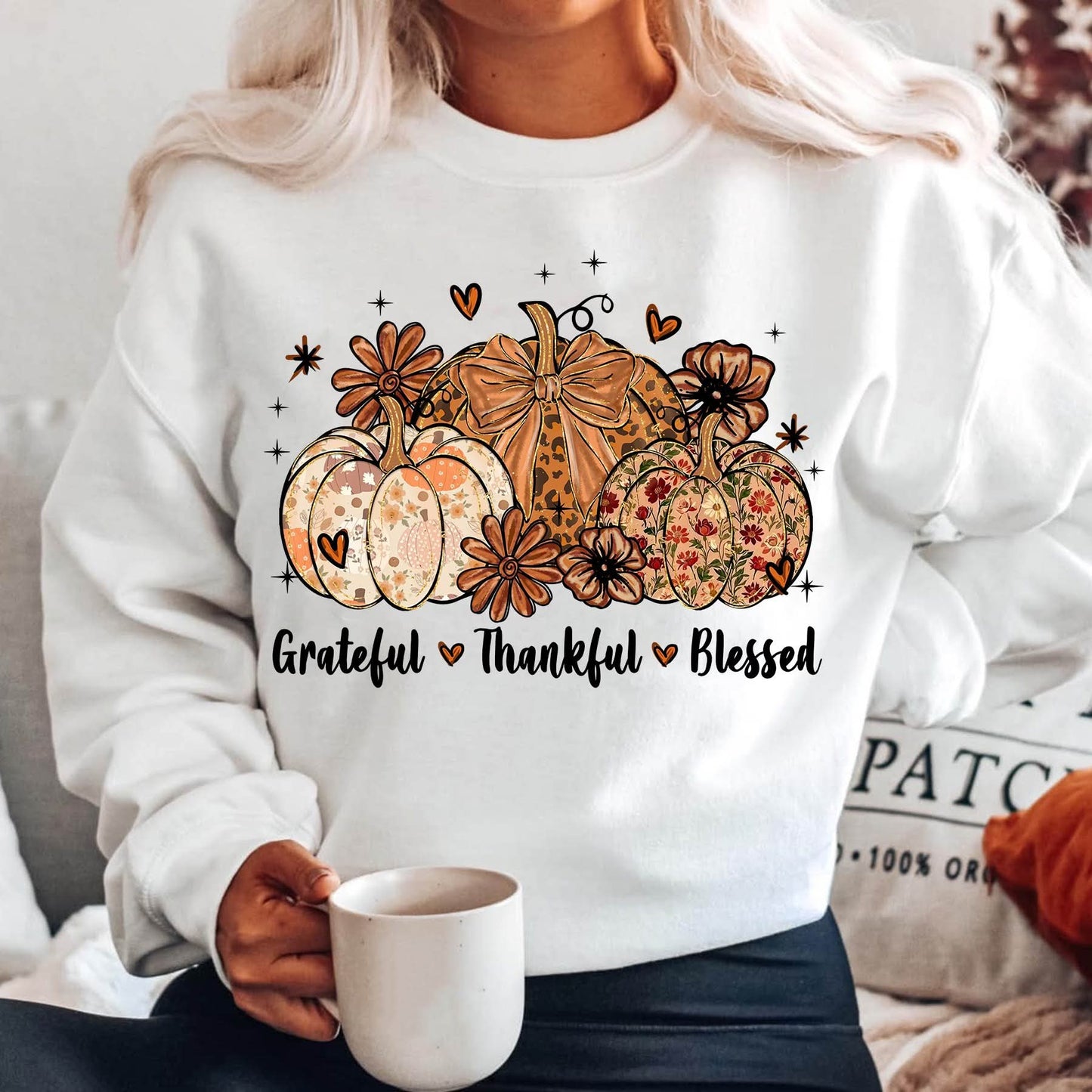 Grateful thankful blessed