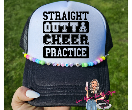 Straight outta cheer practice