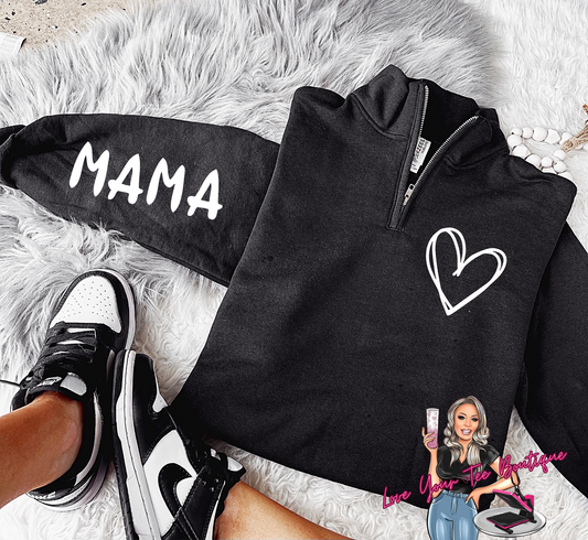 MAMA 1/2 zip up