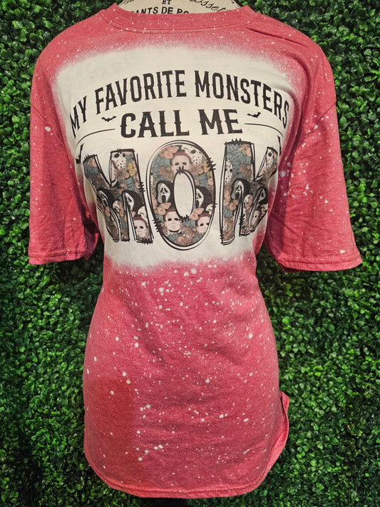 MY FAVORITE MONSTERS CALL ME MOM SIZE L