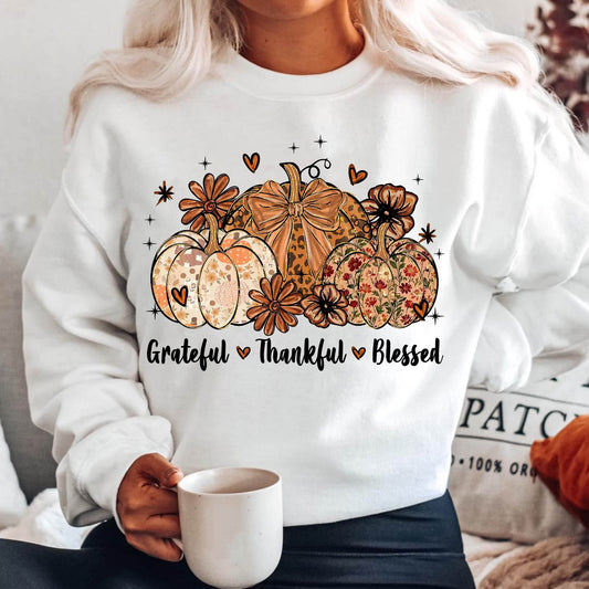 Grateful thankful blessed