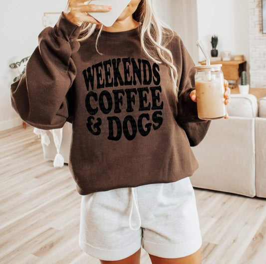 Weekends coffee and dogs