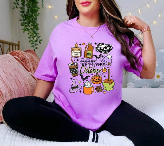 Just a girl who loves October